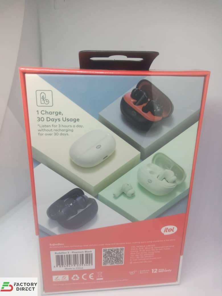 Itel BUDSNEO 3 TWS Earbuds 100Hours ENC - Image 2