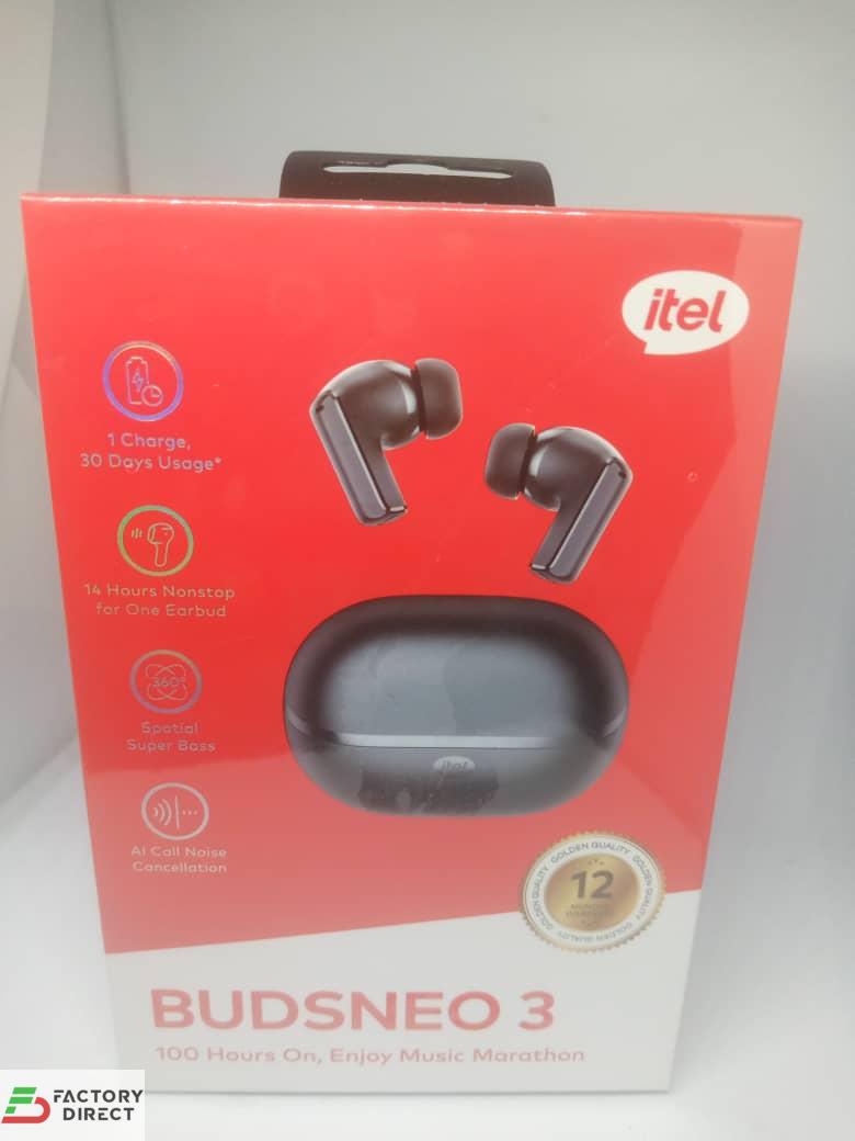 Itel BUDSNEO 3 TWS Earbuds 100Hours ENC