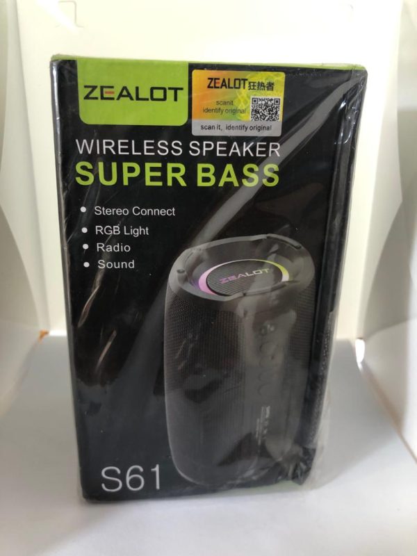 Zealot S61 Super Bass Wireless Speaker
