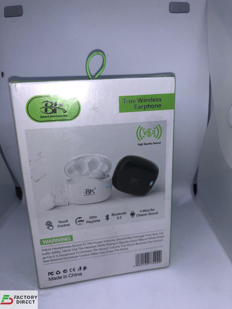 BK Fone De S400 Earbuds Immersed Deep Bass & Clear Call, Call Noise Reduction