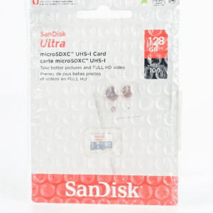 Sandisk Ultra Memory Card 128GB microSDXC UHS-I Memory Card – 100MB/s, Full HD, Class 10