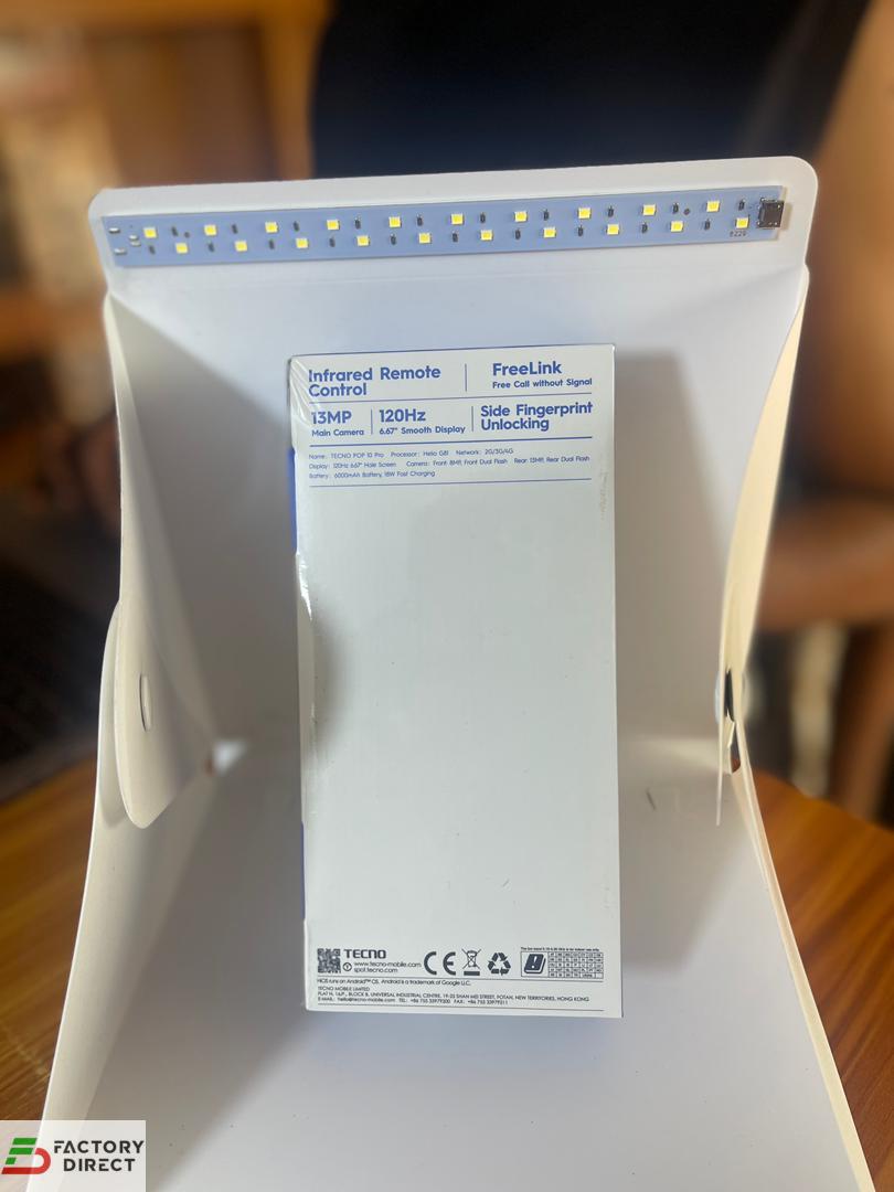 Back View Tecno Pop 10 Pro Factory Direct NG Sales