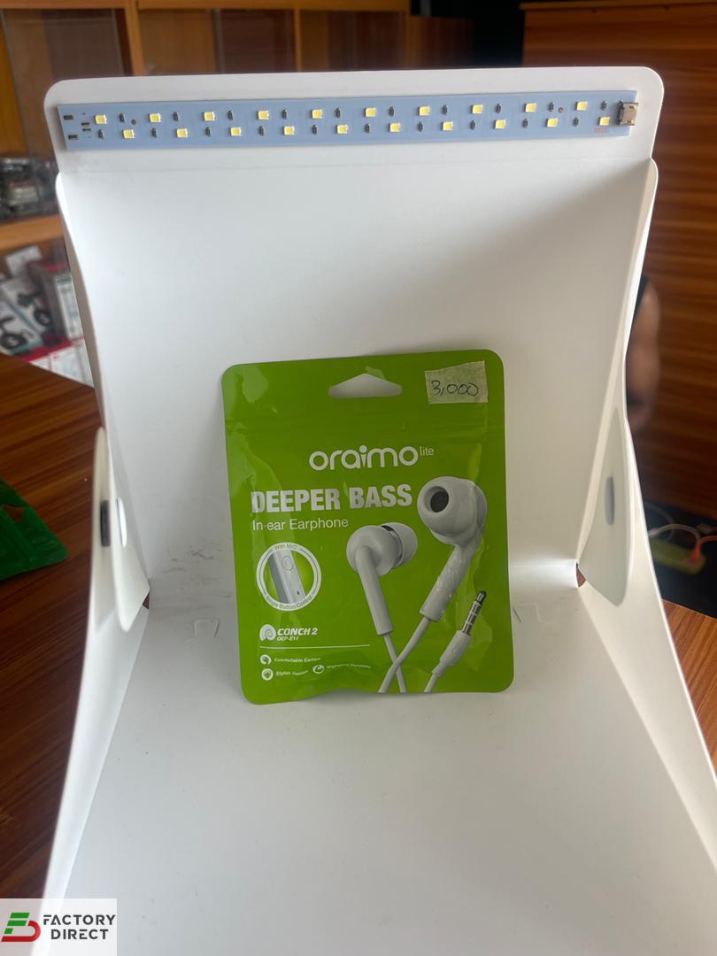 Oraimo Deeper Bass In-Ear Earphone Factory Direct Sale