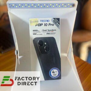 Tecno Pop 10 Pro 128 GB Black TDV Warranty Verification of 4 Years