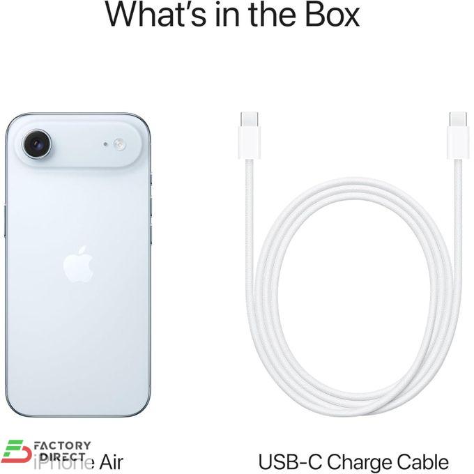 Apple iPhone 17 Air – 6.5" Ultra-Thin Design – 256GB – 12GB RAM – eSIM Only – Sky Blue - Image 4
