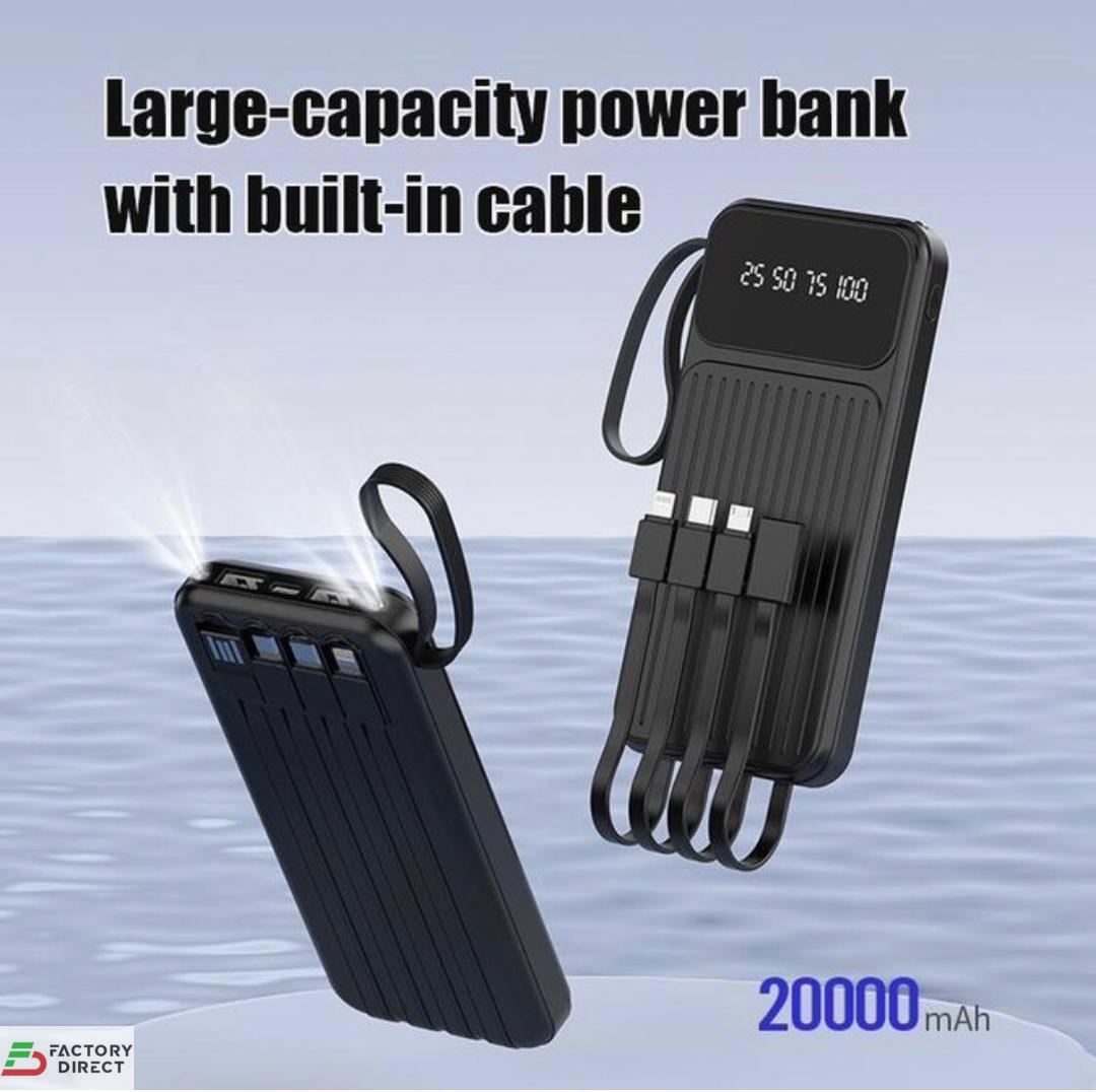 FD EASYPIE 5-IN-1 Charging Power Bank 20000mah