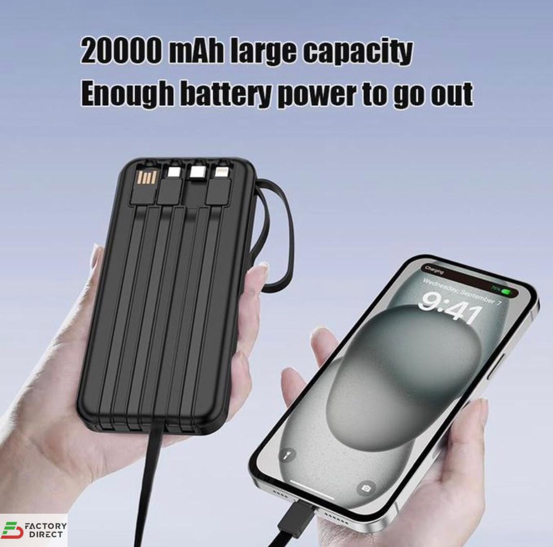 FD EASYPIE 5-IN-1 Charging Power Bank 20000mah - Image 2