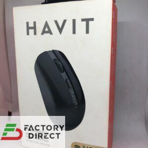 Havit HV-MS989GT 2.4GHz wireless mouse with auto sleep function in black packaging