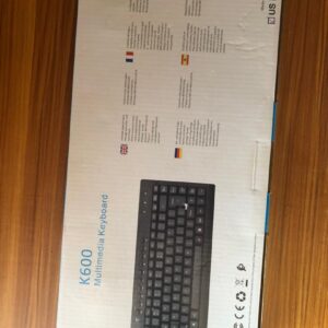 product-grid-gallery-item HP K600 Wired Mini Multimedia Keyboard – Compact Ergonomic Design with Chocolate Keycaps