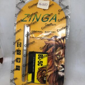 Zinga Original 1050mAh High Capacity BL-5C Battery – 3.7V Rechargeable Li-Ion Replacement for Nokia, Itel, Tecno & Portable Radios