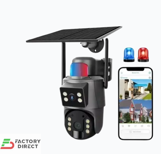 A10 Ubox Solar Dual Lens 4G camera on the Slot Store on Factory Direct NG cashback marketplace