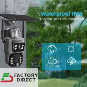 product-grid-gallery-item A10 Ubox Solar Dual Lens 4G Security CCTV Camera – IP66 Waterproof