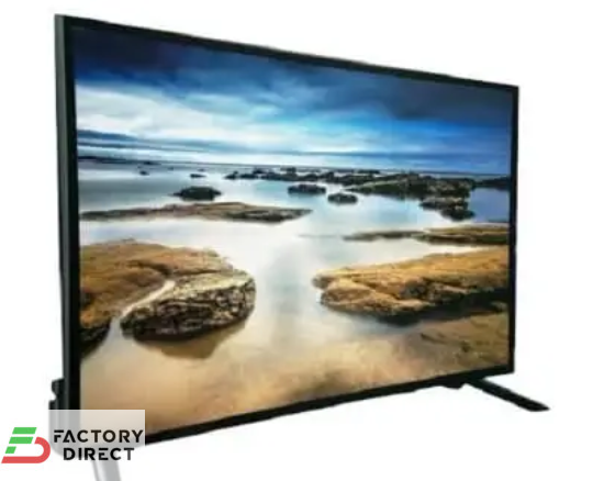 Djack 32'' LED HD TV – Slim Bezel TV with 2 HDMI, 1 USB DivX, & 1 AV Input - Black - Image 2
