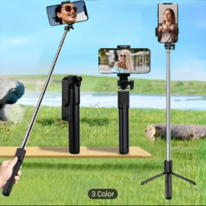 Black Selfie Stick for Stable Picture and Video Recording