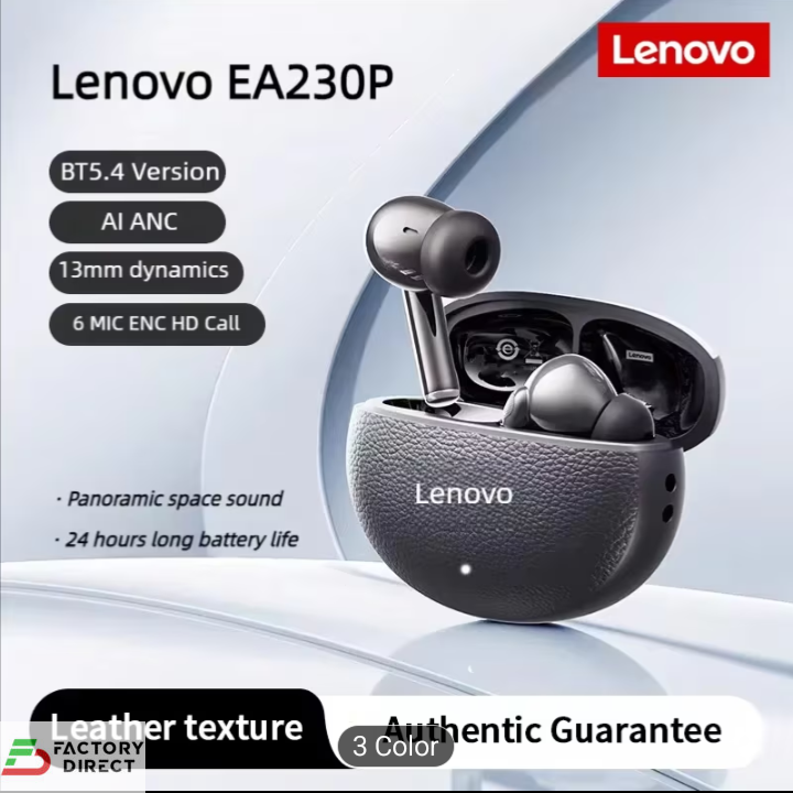 Lenovo EA230P Earbuds Black