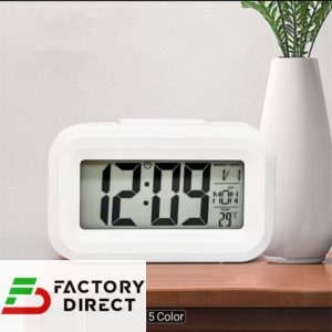 Mini LCD Smart Alarm Clock with Night Light
