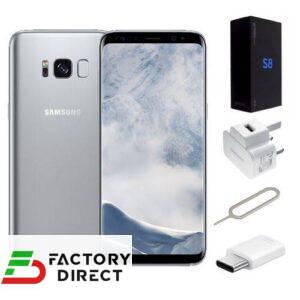 product-grid-gallery-item Samsung Galaxy S8 – 64GB ROM / 4GB RAM – Arctic Silver (White)