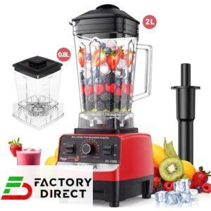 CHCO SENDA 2L Food Chopper Blender with 2 Mixing Cups