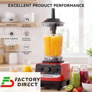 product-grid-gallery-item CHCO SENDA 2L Food Chopper Blender with 2 Mixing Cups
