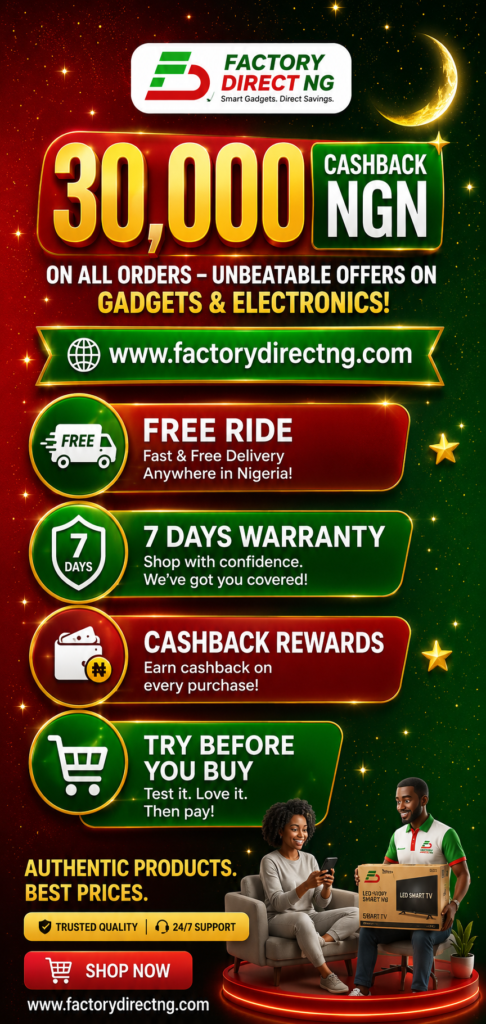 Factory Direct NG Perks and Incentives