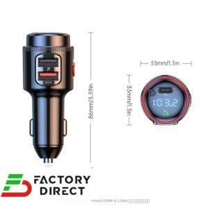 product-grid-gallery-item Onboard MP3 Player & Multipurpose USB/PD Wireless Car Charger, Speaker Call