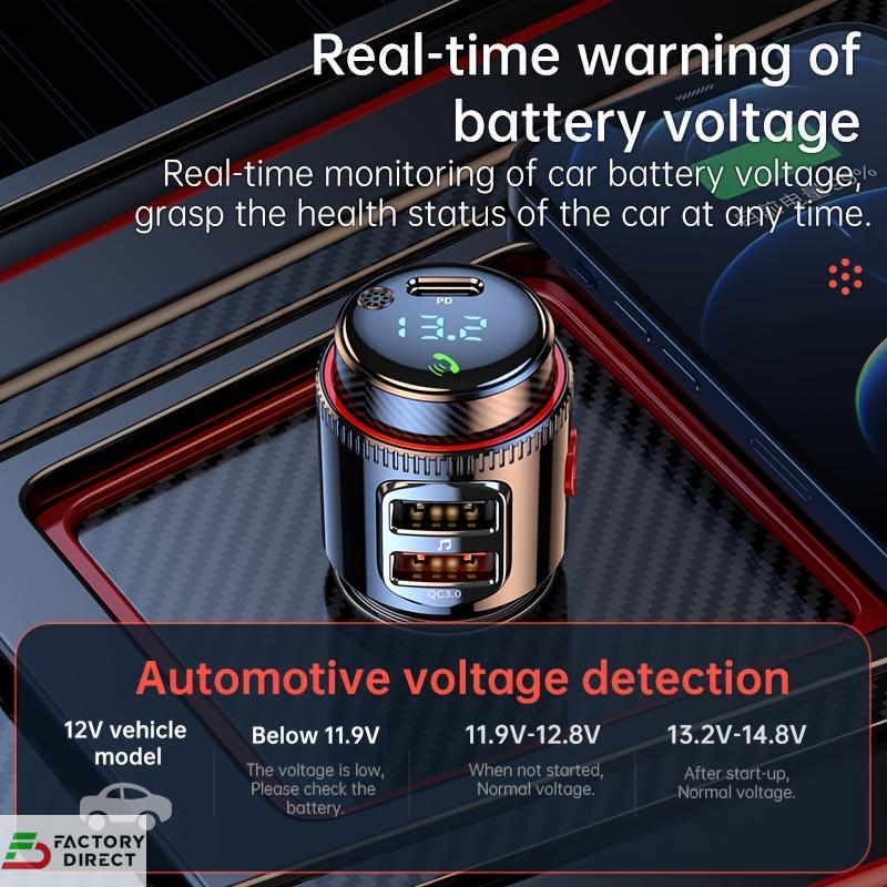 Onboard MP3 Player & Multipurpose USB/PD Wireless Car Charger, Speaker Call - Image 5