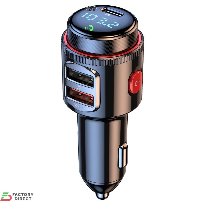 Onboard MP3 Player & Multipurpose USB/PD Wireless Car Charger, Speaker Call - Image 3