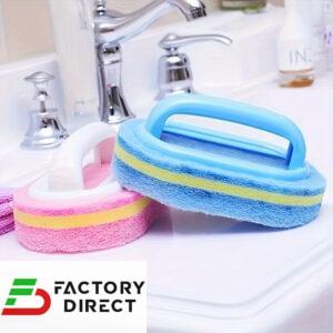 All-Surface Magic Cleaning Sponge & Scrubber Brush