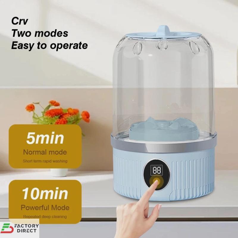 Portable Mini Quick-Cycle Washing Machine For Travel etc